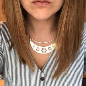 Short Gold necklace from Macy’s